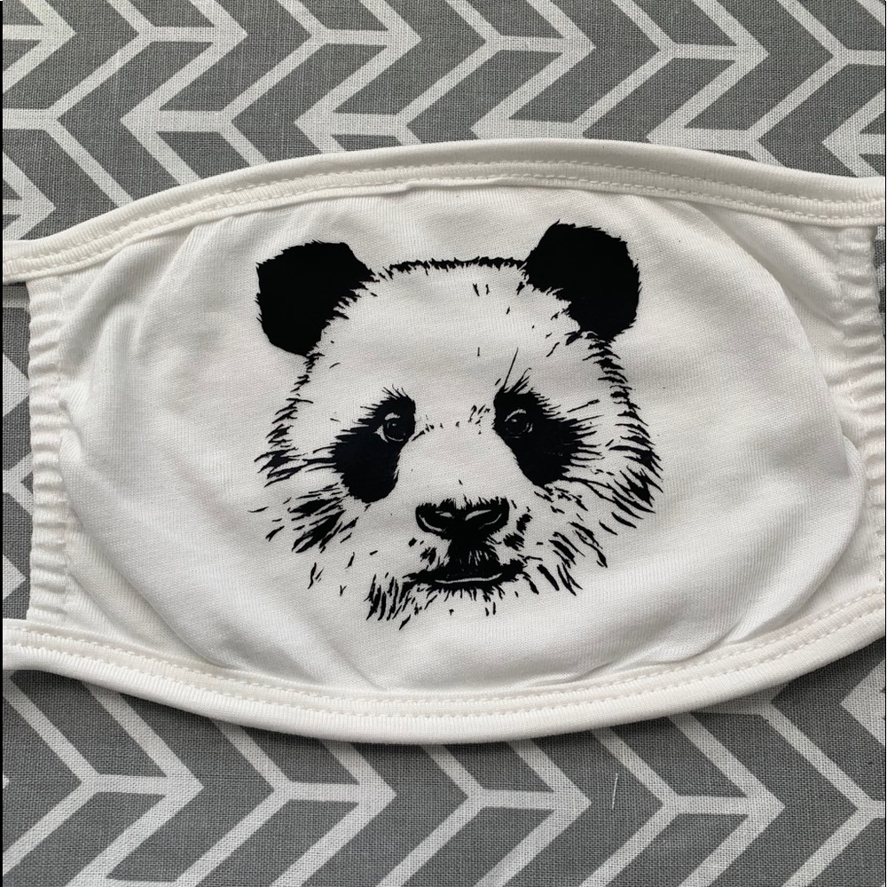 Panda face mask